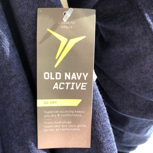 Activewear Cardigan Hoodie Navy Blue Medium NEW! - Picture 6 of 7